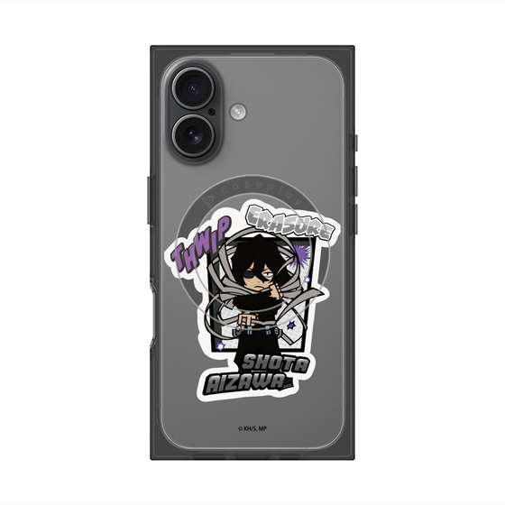 プレミアムスクエアケース with MagSafe［ 僕のヒーローアカデミア - ミニキャラ - 相澤 消太 ］