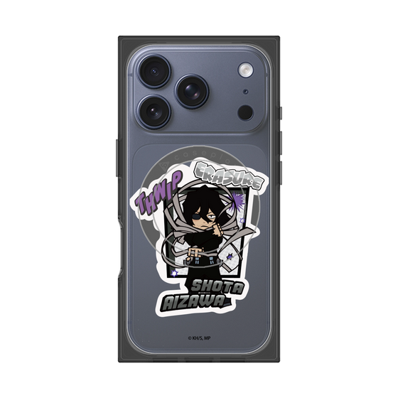 プレミアムスクエアケース with MagSafe［ 僕のヒーローアカデミア - ミニキャラ - 相澤 消太 ］