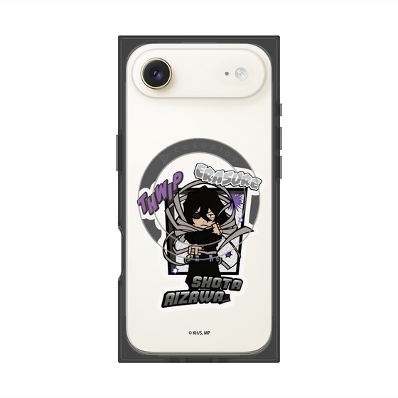 プレミアムスクエアケース with MagSafe［ 僕のヒーローアカデミア - ミニキャラ - 相澤 消太 ］