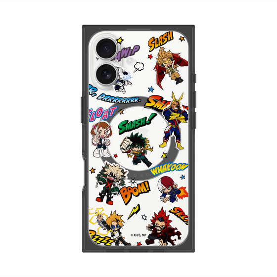 プレミアムスクエアケース with MagSafe［ 僕のヒーローアカデミア - アメコミ ］