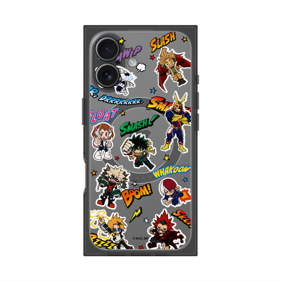 プレミアムスクエアケース with MagSafe［ 僕のヒーローアカデミア - アメコミ ］