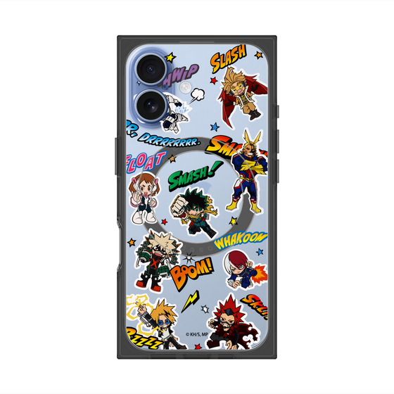 プレミアムスクエアケース with MagSafe［ 僕のヒーローアカデミア - アメコミ ］