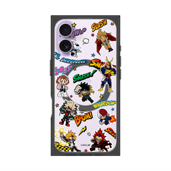 プレミアムスクエアケース with MagSafe［ 僕のヒーローアカデミア - アメコミ ］