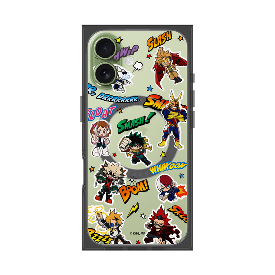 プレミアムスクエアケース with MagSafe［ 僕のヒーローアカデミア - アメコミ ］