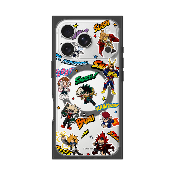 プレミアムスクエアケース with MagSafe［ 僕のヒーローアカデミア - アメコミ ］