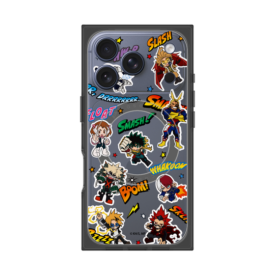 プレミアムスクエアケース with MagSafe［ 僕のヒーローアカデミア - アメコミ ］