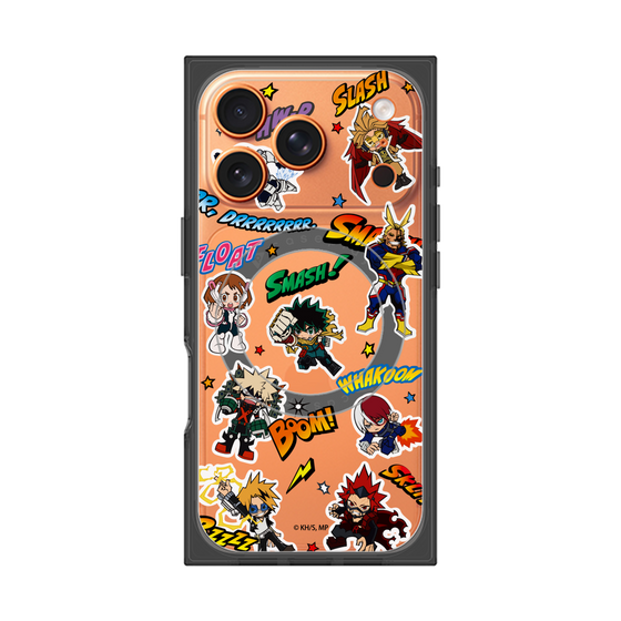 プレミアムスクエアケース with MagSafe［ 僕のヒーローアカデミア - アメコミ ］