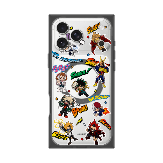 プレミアムスクエアケース with MagSafe［ 僕のヒーローアカデミア - アメコミ ］