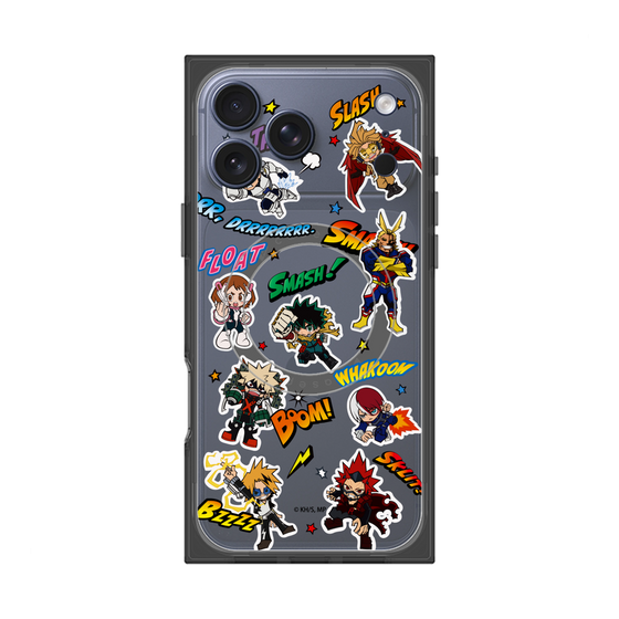 プレミアムスクエアケース with MagSafe［ 僕のヒーローアカデミア - アメコミ ］