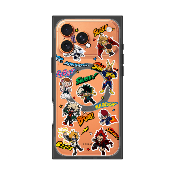 プレミアムスクエアケース with MagSafe［ 僕のヒーローアカデミア - アメコミ ］