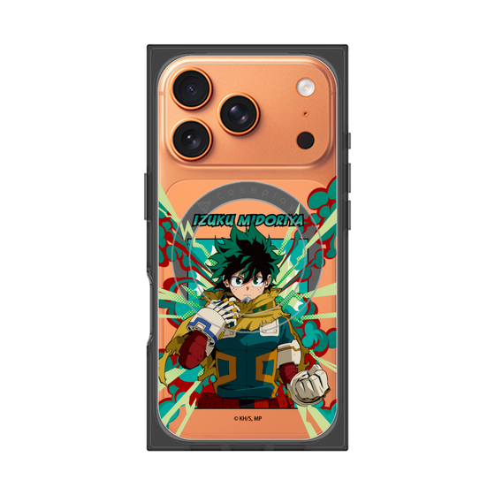 プレミアムスクエアケース with MagSafe［ 僕のヒーローアカデミア - ポップ - 緑谷 出久 ］