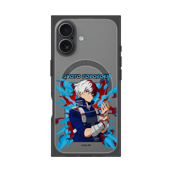 プレミアムスクエアケース with MagSafe［ 僕のヒーローアカデミア - ポップ - 轟 焦凍 ］