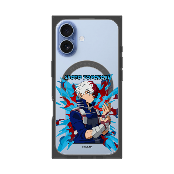 プレミアムスクエアケース with MagSafe［ 僕のヒーローアカデミア - ポップ - 轟 焦凍 ］