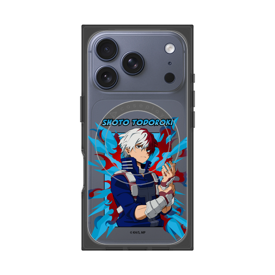 プレミアムスクエアケース with MagSafe［ 僕のヒーローアカデミア - ポップ - 轟 焦凍 ］
