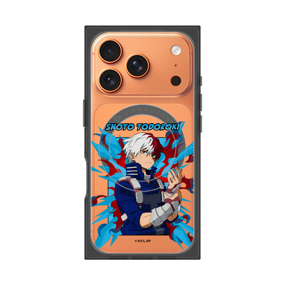 プレミアムスクエアケース with MagSafe［ 僕のヒーローアカデミア - ポップ - 轟 焦凍 ］