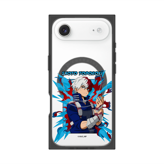 プレミアムスクエアケース with MagSafe［ 僕のヒーローアカデミア - ポップ - 轟 焦凍 ］
