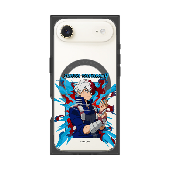 プレミアムスクエアケース with MagSafe［ 僕のヒーローアカデミア - ポップ - 轟 焦凍 ］
