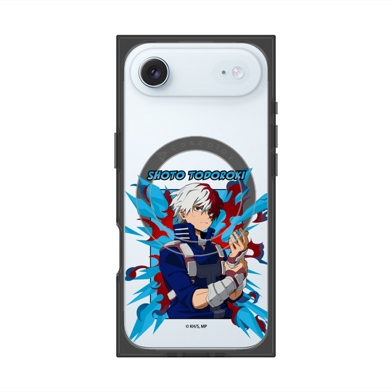 プレミアムスクエアケース with MagSafe［ 僕のヒーローアカデミア - ポップ - 轟 焦凍 ］