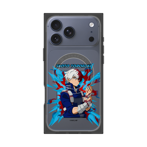 プレミアムスクエアケース with MagSafe［ 僕のヒーローアカデミア - ポップ - 轟 焦凍 ］