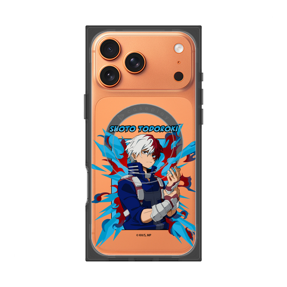 プレミアムスクエアケース with MagSafe［ 僕のヒーローアカデミア - ポップ - 轟 焦凍 ］