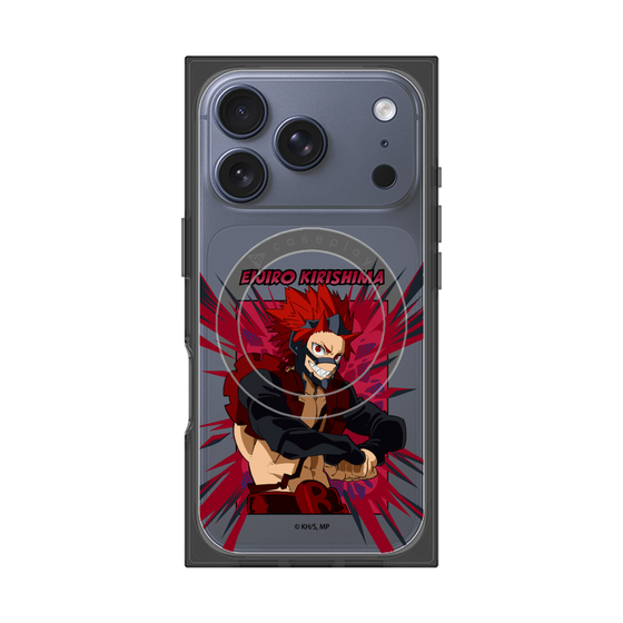 プレミアムスクエアケース with MagSafe［ 僕のヒーローアカデミア - ポップ - 切島 鋭児郎 ］