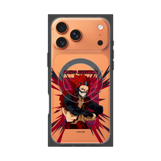 プレミアムスクエアケース with MagSafe［ 僕のヒーローアカデミア - ポップ - 切島 鋭児郎 ］