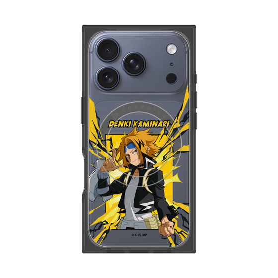 プレミアムスクエアケース with MagSafe［ 僕のヒーローアカデミア - ポップ - 上鳴 電気 ］