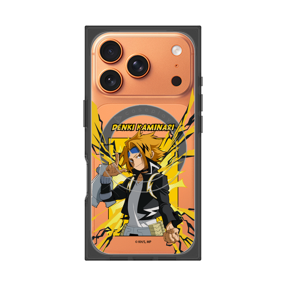 プレミアムスクエアケース with MagSafe［ 僕のヒーローアカデミア - ポップ - 上鳴 電気 ］