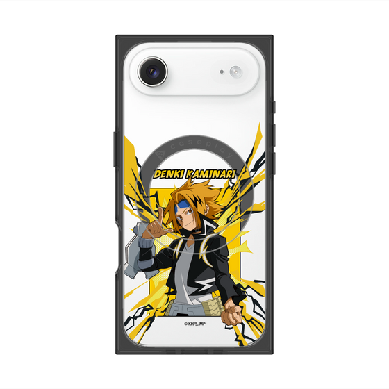 プレミアムスクエアケース with MagSafe［ 僕のヒーローアカデミア - ポップ - 上鳴 電気 ］