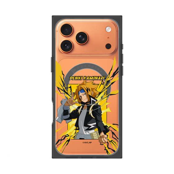 プレミアムスクエアケース with MagSafe［ 僕のヒーローアカデミア - ポップ - 上鳴 電気 ］