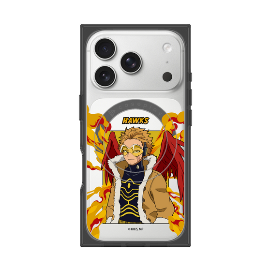 プレミアムスクエアケース with MagSafe［ 僕のヒーローアカデミア - ポップ - ホークス ］