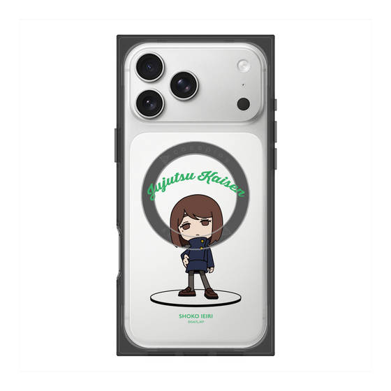 プレミアムスクエアケース with MagSafe［ 呪術廻戦 - ミニキャラ - 家入 硝子（懐玉・玉折） ］