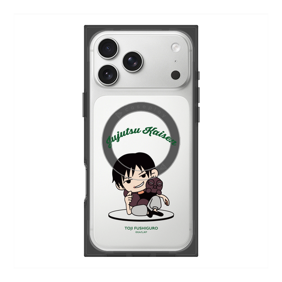 プレミアムスクエアケース with MagSafe［ 呪術廻戦 - ミニキャラ - 伏黒 甚爾（懐玉・玉折） ］