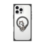 プレミアムスクエアケース with MagSafe［ オリジナル - CASEPLAYネコ - tabby ］