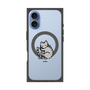 プレミアムスクエアケース with MagSafe［ オリジナル - CASEPLAYネコ - saba ］
