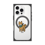 プレミアムスクエアケース with MagSafe［ オリジナル - CASEPLAYイヌ - shiba ］