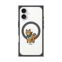 プレミアムスクエアケース with MagSafe［ オリジナル - CASEPLAYイヌ - shiba ］