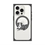 プレミアムスクエアケース with MagSafe［ オリジナル - CASEPLAYイヌ - border collie ］