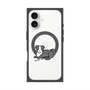 プレミアムスクエアケース with MagSafe［ オリジナル - CASEPLAYイヌ - border collie ］