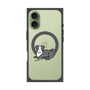 プレミアムスクエアケース with MagSafe［ オリジナル - CASEPLAYイヌ - border collie ］