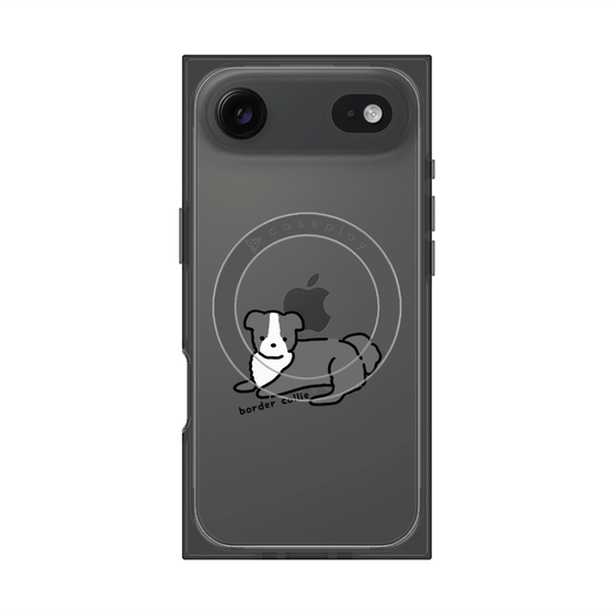 プレミアムスクエアケース with MagSafe［ オリジナル - CASEPLAYイヌ - border collie ］