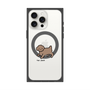プレミアムスクエアケース with MagSafe［ オリジナル - CASEPLAYイヌ - toy pooh ］