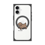 プレミアムスクエアケース with MagSafe［ オリジナル - CASEPLAYイヌ - toy pooh ］