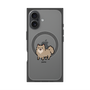 プレミアムスクエアケース with MagSafe［ オリジナル - CASEPLAYイヌ - pome ］