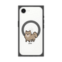 プレミアムスクエアケース with MagSafe［ オリジナル - CASEPLAYイヌ - pome ］