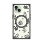 プレミアムスクエアケース with MagSafe［ オリジナル - CASEPLAYネコ総柄 - color ］