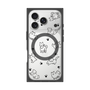 プレミアムスクエアケース with MagSafe［ オリジナル - CASEPLAYイヌ総柄 - black ］