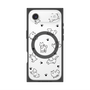 プレミアムスクエアケース with MagSafe［ オリジナル - CASEPLAYイヌ総柄 - black ］