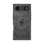 プレミアムスクエアケース with MagSafe［ オリジナル - CASEPLAYイヌ総柄 - black ］