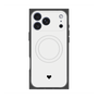 プレミアムスクエアケース with MagSafe［ オリジナル - 推し色ハート - ホワイト ］